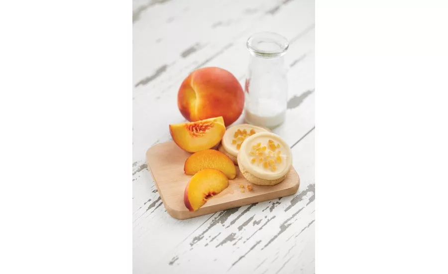 Cheryls Cookies Buttercream Frosted Peaches and Cream Cookie