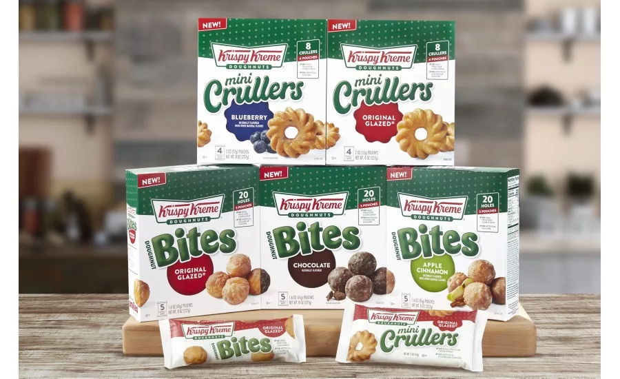 Krispy Kreme introduces new Doughnut Bites and Mini Crullers in Walmart locations nationwide