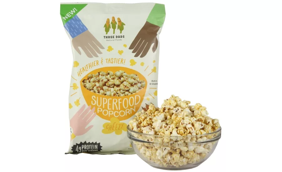 Three Dads Cheezy Superfood Popcorn