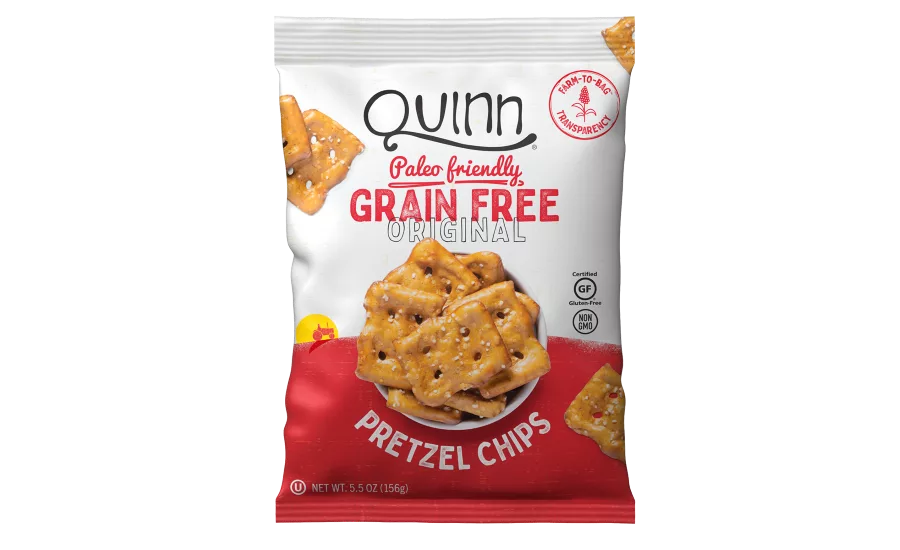 Quinn Snacks Grain-Free Pretzel Chips