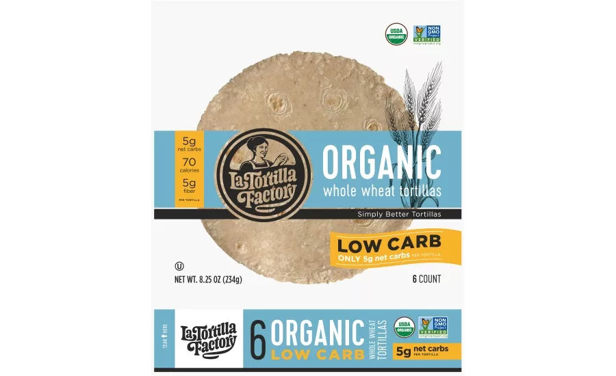 La Tortilla Factory Organic Low Carb Tortillas and Low Carb High Fiber Quinoa & Flax Tortillas