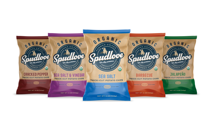 Spudlove Snacks Organic Potato Chips