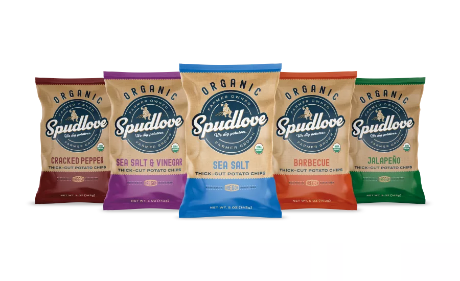 Spudlove Snacks Organic Potato Chips