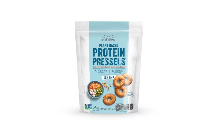 Dream Pretzels launches new plant-based Protein Pressels