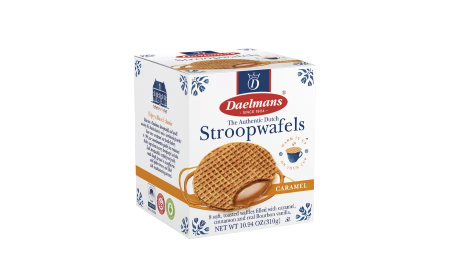 Daelman Stroopwafels rolls out new, modernized packaging design