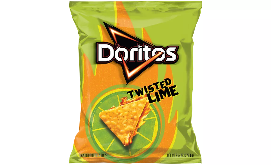 Doritos Twisted Lime chips
