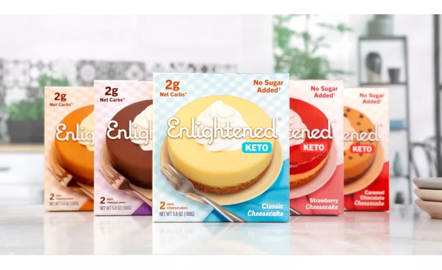 Enlightened unveils Keto Cheesecakes and Snackable Dough Bites
