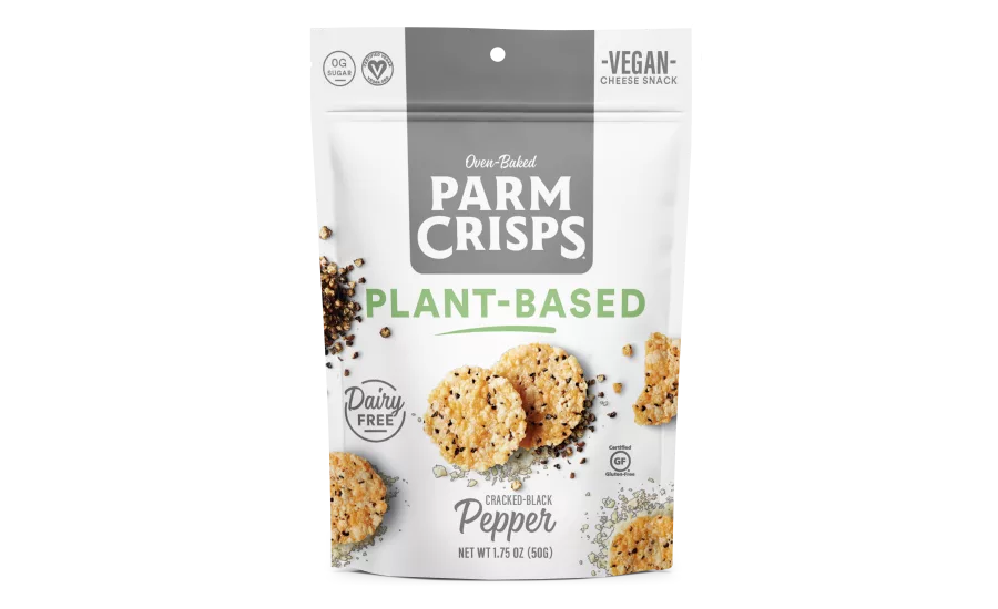 ParmCrisps launches plant-based, dairy-free Cheese Crisps