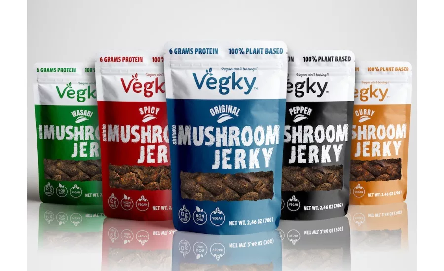 Vegky mushroom jerky