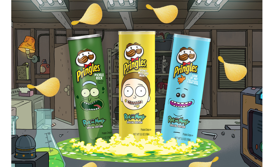 Pringles introduces first ever interdimensional stack with trifecta of collectible Rick and Morty-inspired flavors