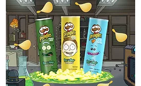 Pringles introduces first ever interdimensional stack with trifecta of collectible Rick and Morty-inspired flavors