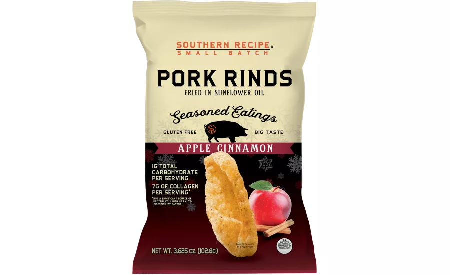 Southern Recipe Small Batch celebrates the holiday season with limited-edition Seasoned Eatings pork rinds