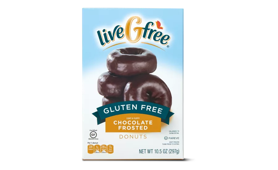 ALDI liveGfree Gluten-free Glazed and Chocolate Donuts