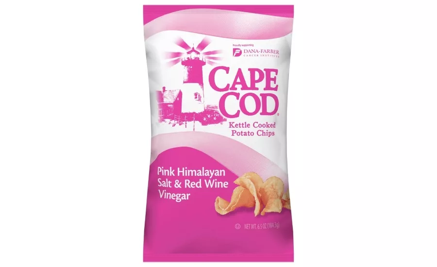 Cape Cod Limited Edition Pink Himalayan Salt & Red Wine Vinegar potato chips