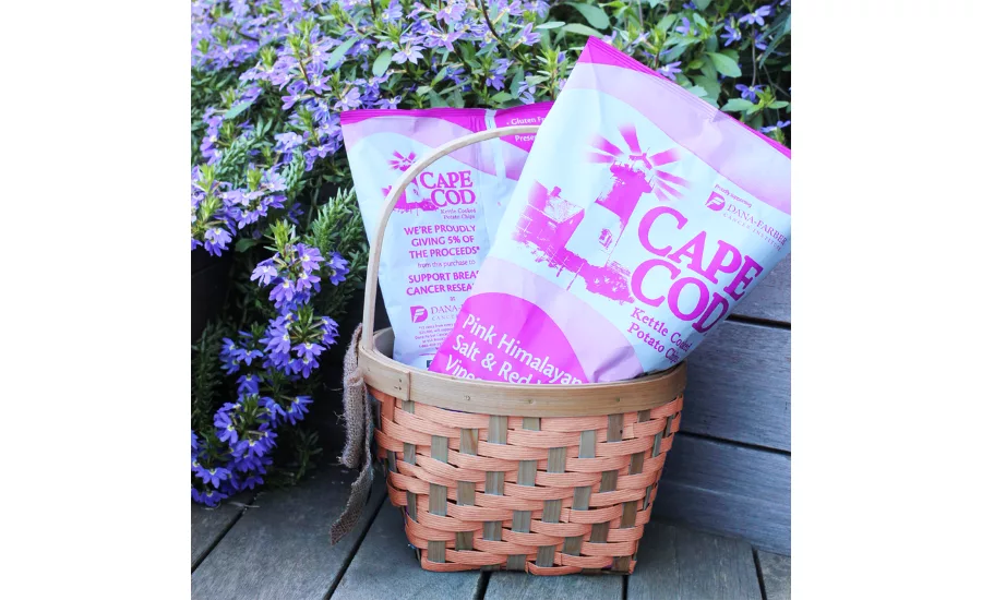 Cape Cod Limited Edition Pink Himalayan Salt & Red Wine Vinegar potato chips