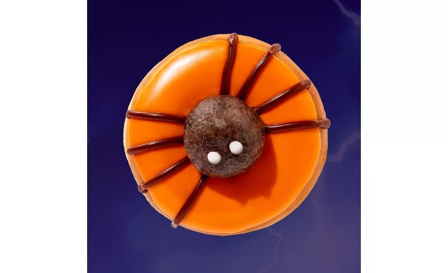 Dunkin Spicy Ghost Pepper Donut