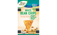 ALDI Simply Nature Black or White Bean Chips, and Clancys White Cheddar Cheese Popcorn