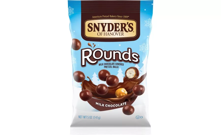 Snyders of Hanover Milk Chocolate Covered Pretzel Rounds