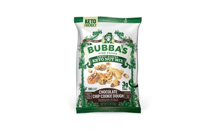 Bubbas Fine Foods Savory Keto Nut Mix and Sweet Glazed Keto Nut Mix