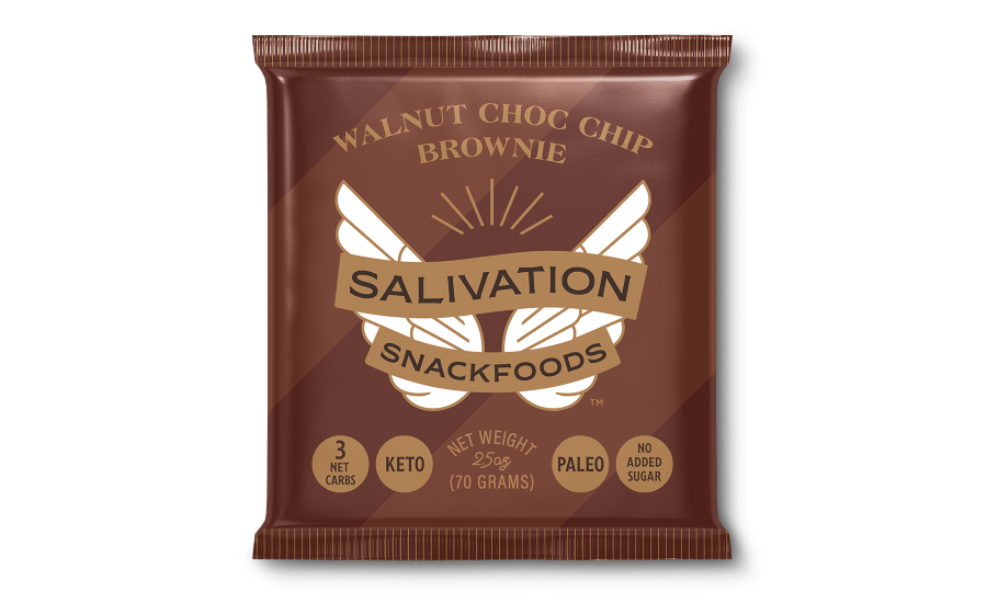 Salivation Snackfoods keto- and paleo-friendly brownies
