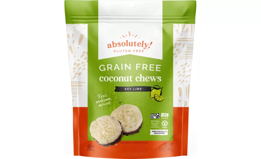 Absolutely Gluten Free Coconut Chews adds key lime and blueberry varieties