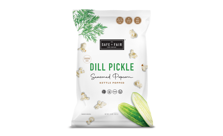 The Safe + Fair Food Company Dill Pickle Seasoned Popcorn