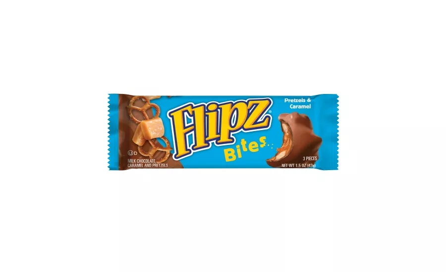 Flipz StuffD and Flipz Bites chocolate-covered pretzels