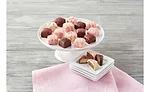 Harry & David Grand Valentines Day Gift Box with Wine, and Valentines Day Petit Fours