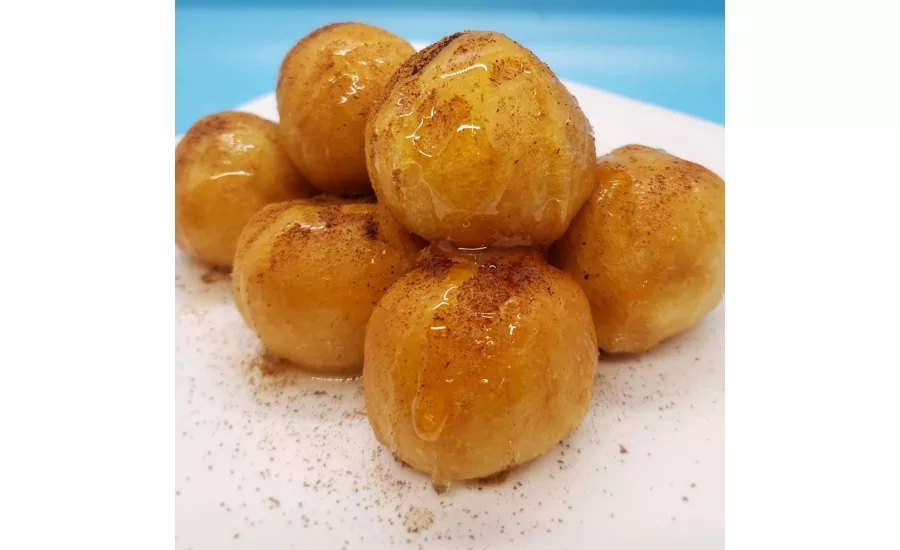 Heavenly Puffs Greek doughnuts