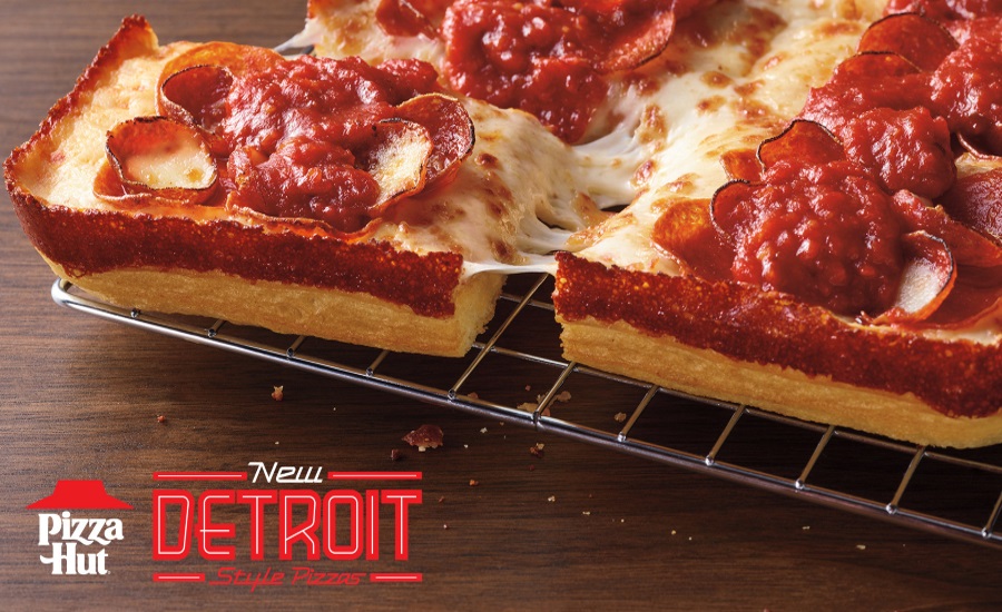 Pizza Hut Handcrafted Detroit-style pizza
