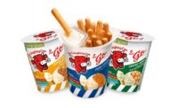The Laughing Cow & Go portable snack cups