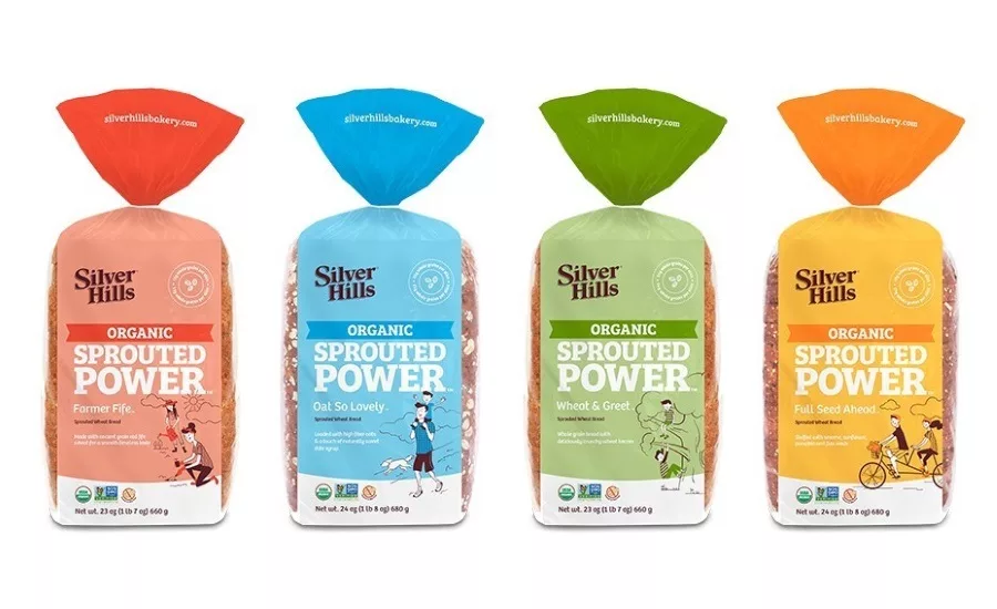 Silver Hills Bakery Organic Sprouted Bread varieties