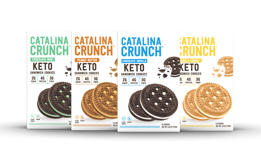Catalina Crunch expands line of Keto sandwich cookies
