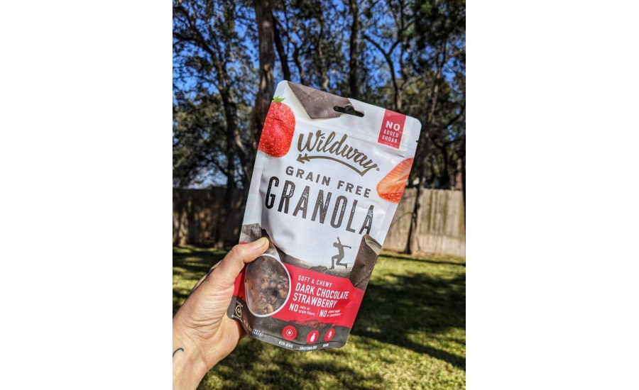 Wildway brings back its Dark Chocolate Strawberry Grain-Free Granola