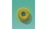Dunkin Matcha Topped Donut Dunkin Matcha Topped Donut