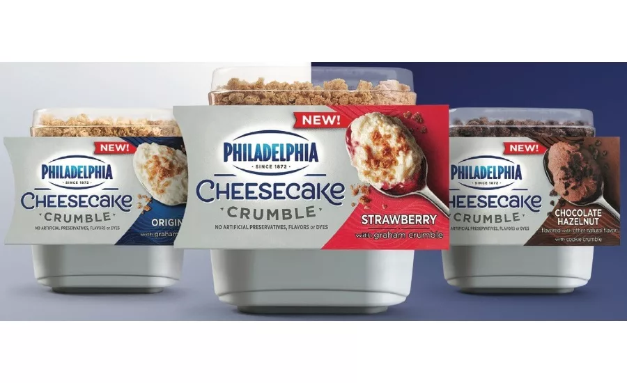 Philadelphia Cheesecake Crumble individual-serve cheesecakes