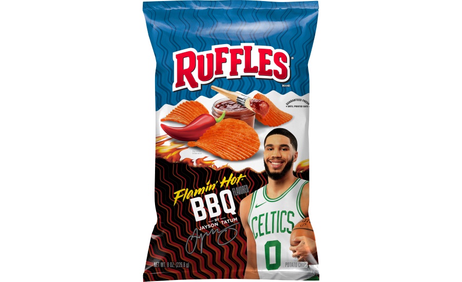 Ruffles Flamin Hot BBQ Chips
