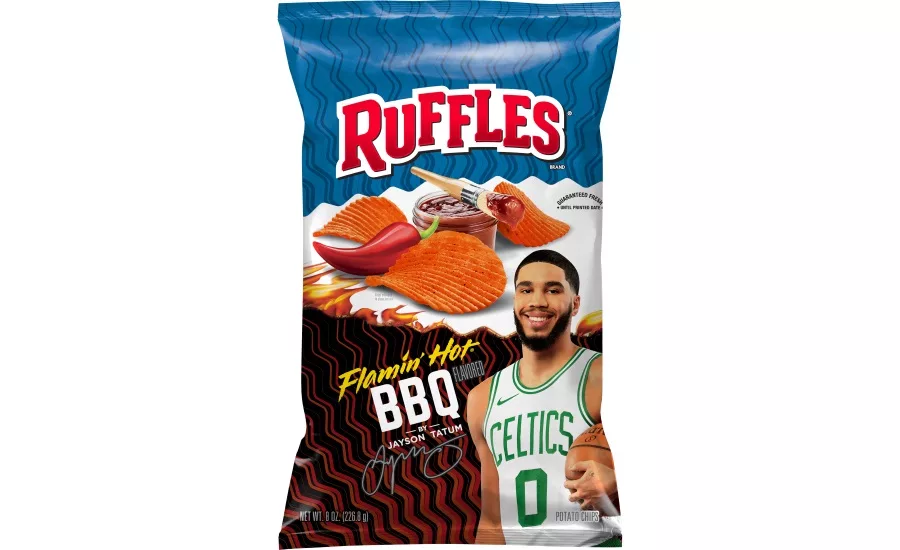 Ruffles Flamin Hot BBQ Chips