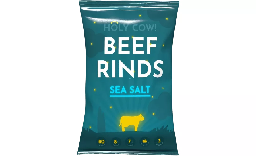 Holy Snacks Upcycled Beef Rinds