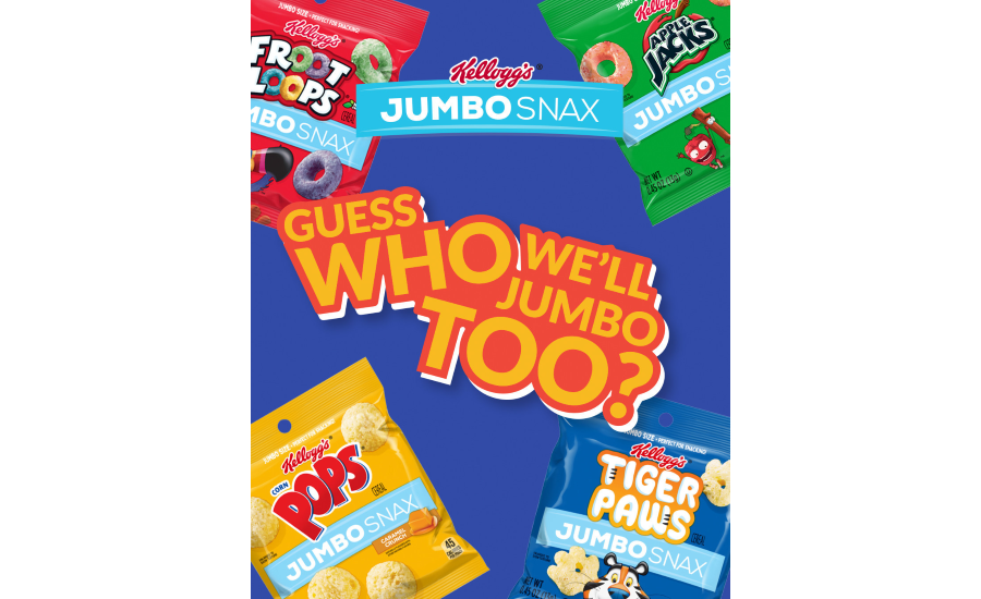 Kelloggs Jumbo Snax Mystery Flavor