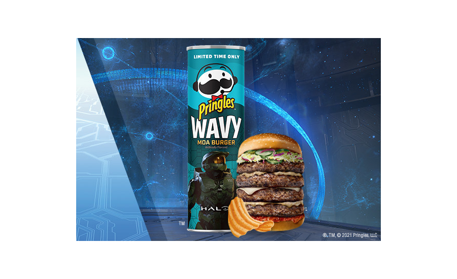 Pringles launches new limited-edition Wavy Moa Burger flavor, for Halo fans