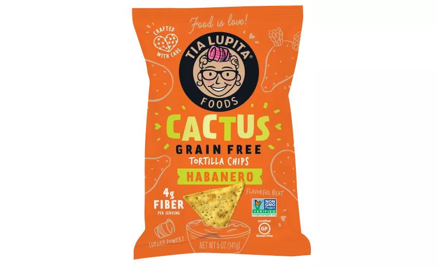Tia Lupita Cactus Grain-free Tortilla Chips in Habanero 