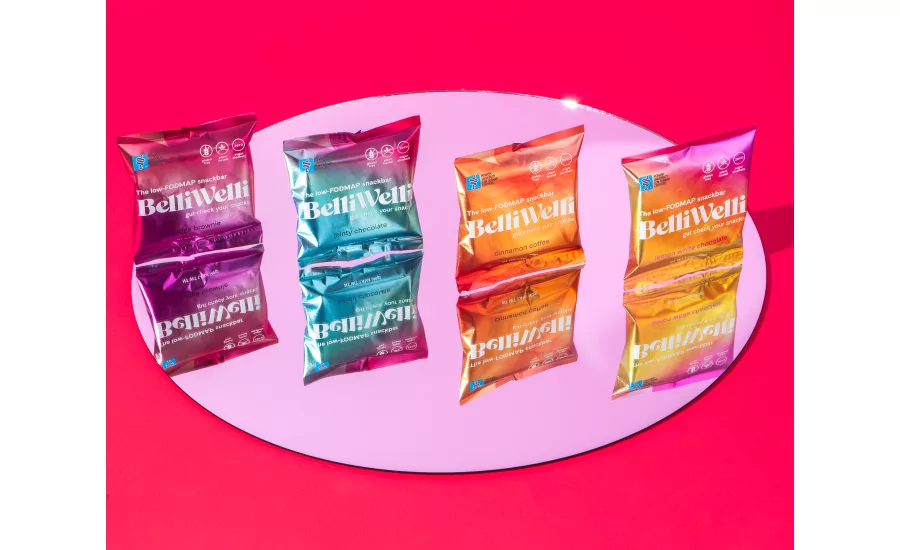 BelliWelli low-FODMAP certified snack bars