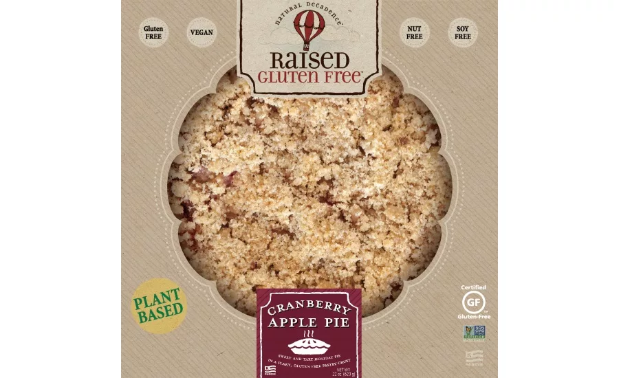 Raised Gluten Free Pumpkin and Cranberry Apple Pies