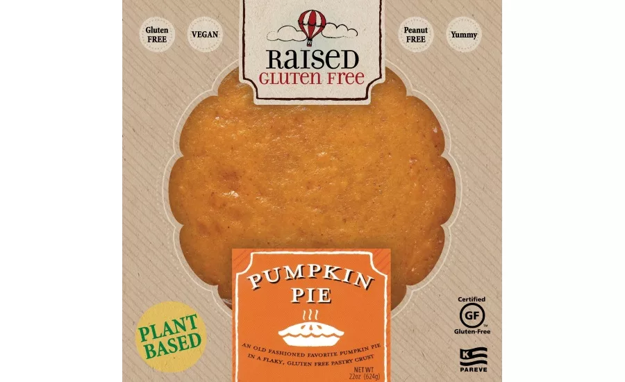 Raised Gluten Free Pumpkin and Cranberry Apple Pies