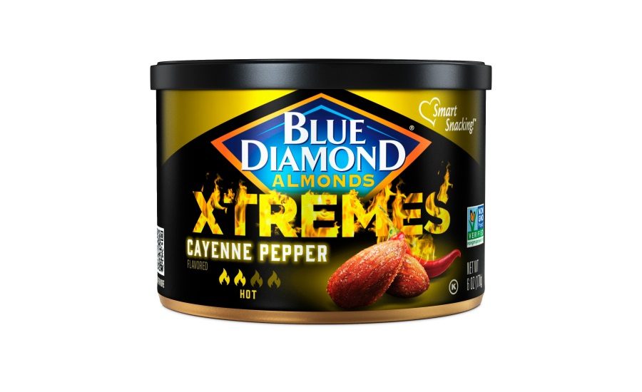 Blue Diamond New Line Of XTREMES Almonds 2021 04 13 Snack Food 