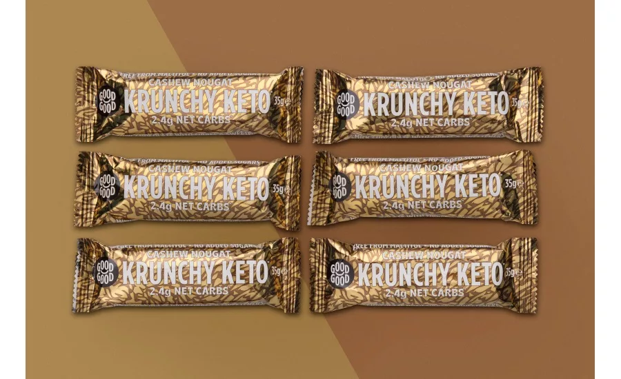 GOOD GOOD launches new Krunchy Keto bar flavor, Cashew Nougat