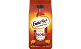 Goldfish brand Franks RedHot crackers