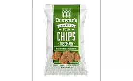 Brewers Crackers adds pita chips to line of Spent Grain products