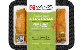 Vans Kitchen Chili Lime Chicken Egg Rolls